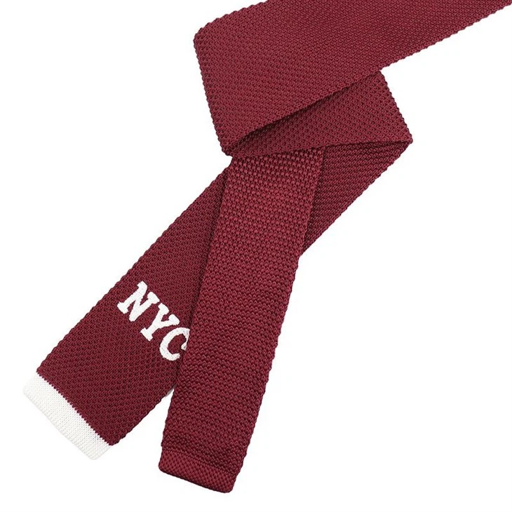 6 Knit Skinny Tie(001)