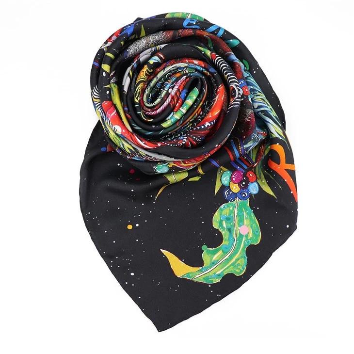 Animal Silk Scarf