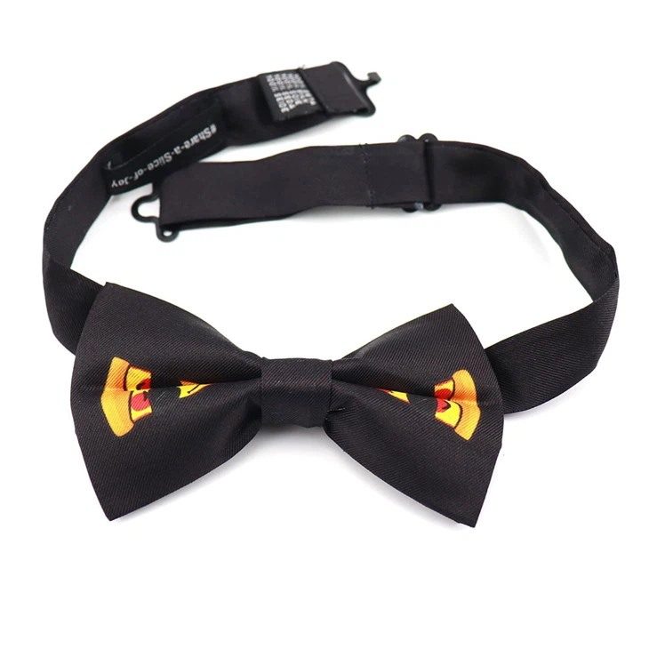 Black Pre Tied Tie