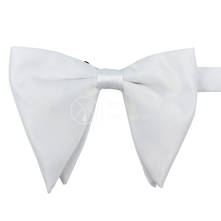 White Pre Tied Bow Tie