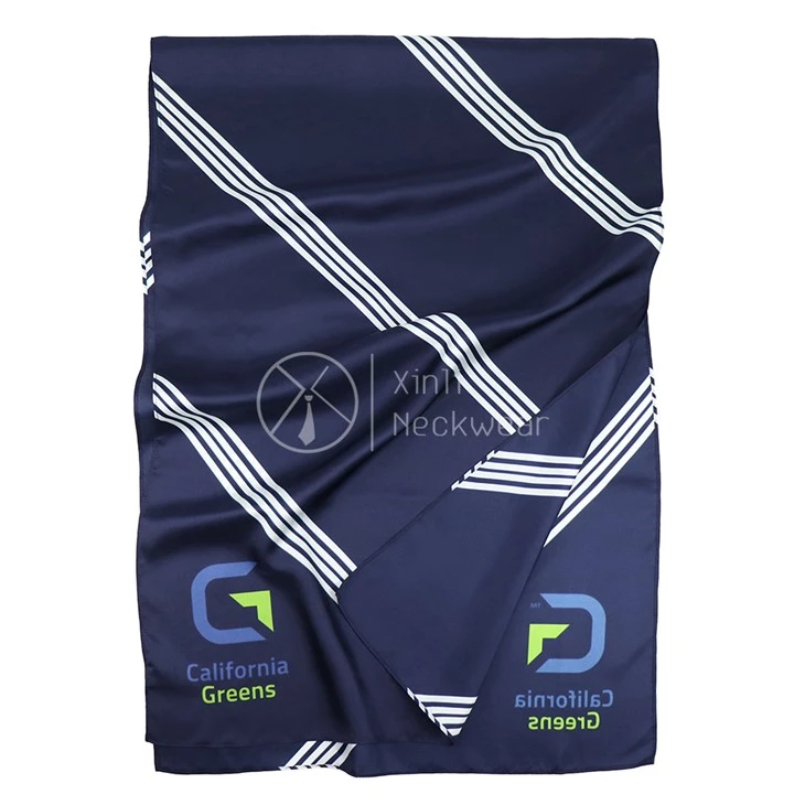 Long Rectangular Silk Scarf