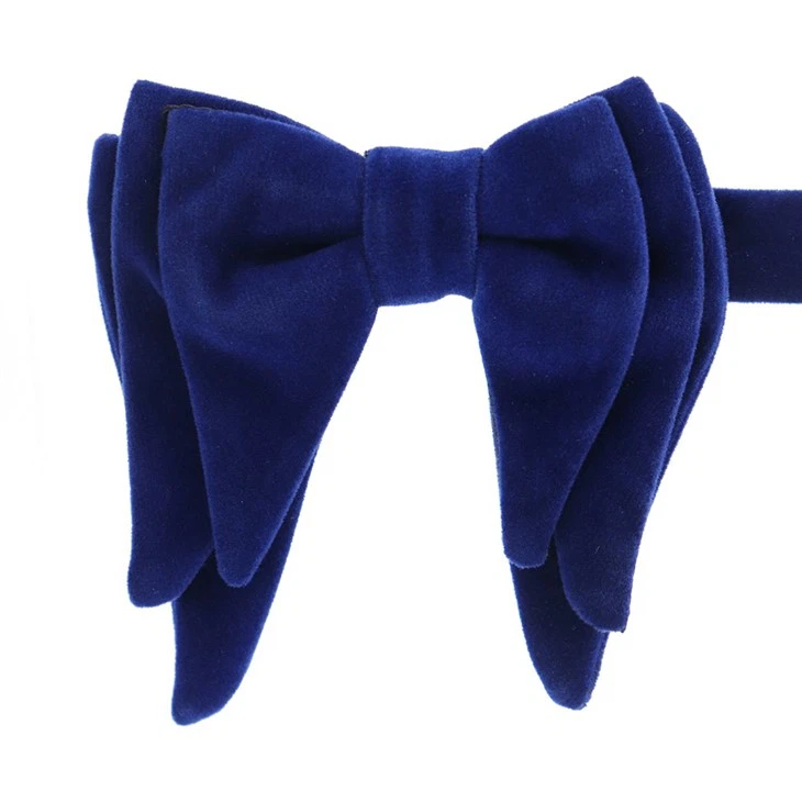 Brown Wool Bow Tie
