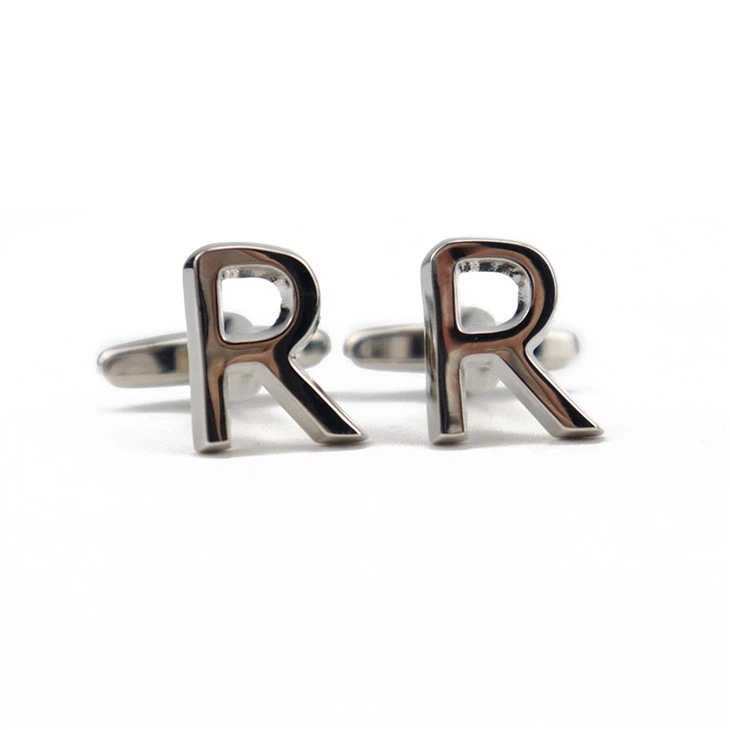 Letter R Cufflinks