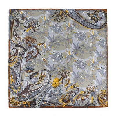 페이즐리 스카프 실크