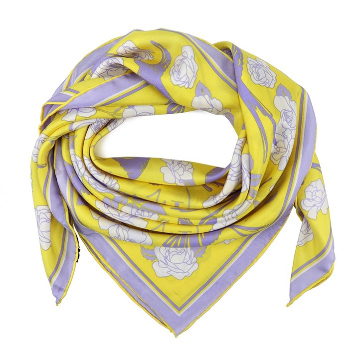 Blue Butterfly Scarf